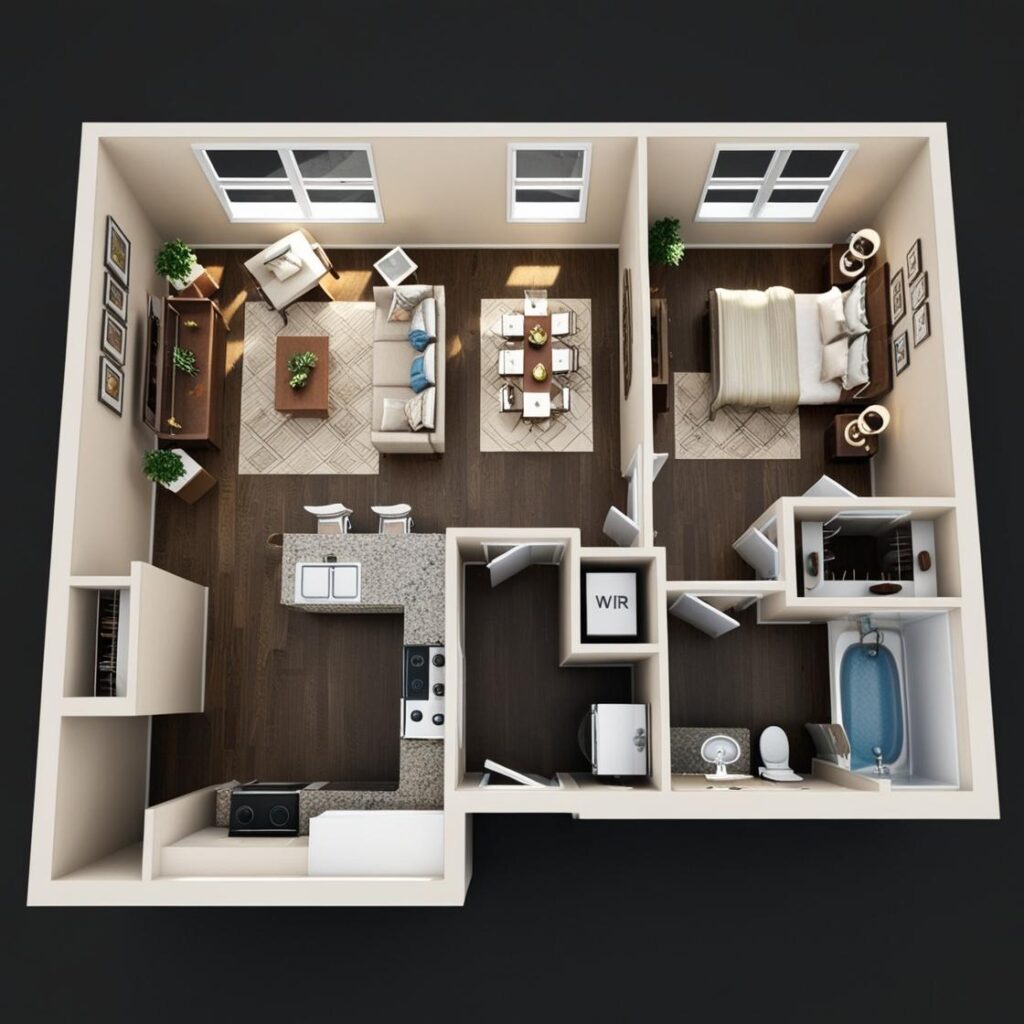 Apartamento 60 metros cuadrados
